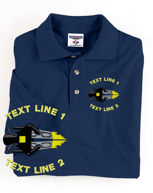Jaws Extrication Tool Polo Embroidered #176 (image for) Jaws Extrication Tool Polo Embroidered #176